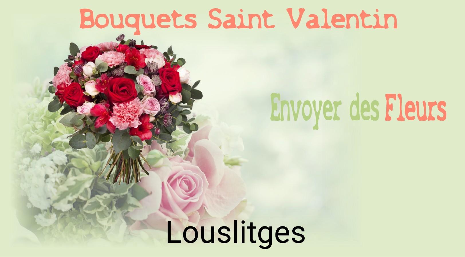 Roses de Saint-Valentin livrées à Louslitges